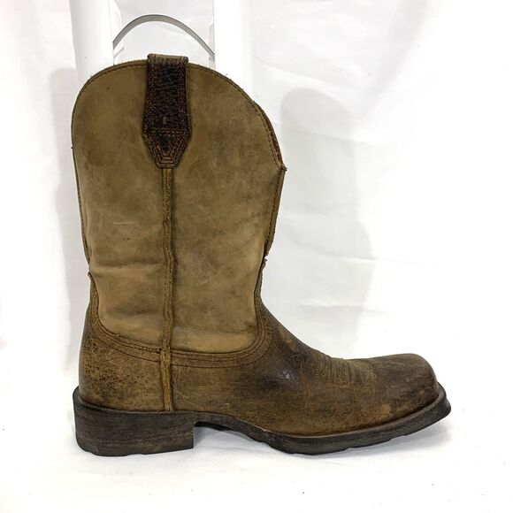 Ariat Men’s Brown Leather Western Cowboy Boot Size US 9 D main image 5
